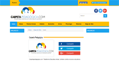 Desktop Screenshot of carpetapedagogica.com